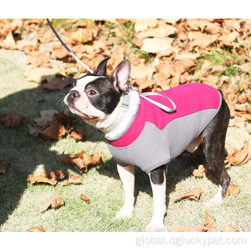 Windproof Dog Winter Coat Stretch Dog Fleece Vest Pet Breathable Sweater Factory